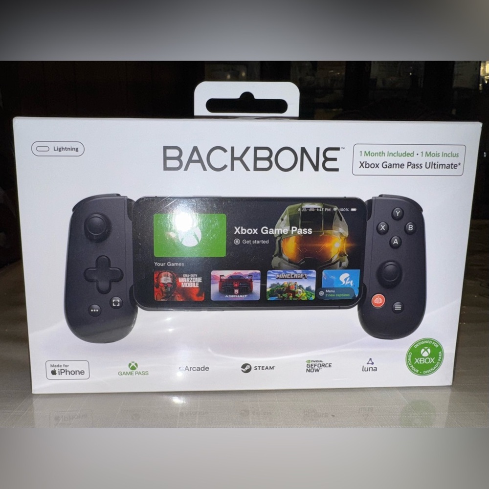 Xbox Backbone iPhone/Lightning Handheld Game System - Brand New Sealed In Box